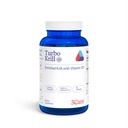 Turbo Krill 2100 mg [korkea konsentraatti] Krill Oil Plus 600 IU D-vitamiini Omega 3 täydentää 60 kreivi Softgels