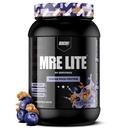 REDCON1 MRE Lite Koko ruoka proteiinijauhe, mustikkapiirakka - Low Carb & Whey Free Aterian korvaaminen eläinproteiinisekoituksilla - Helppo kaivaa lisäravinteet valmistettu MCT öljyt (30 tarjoilua)
