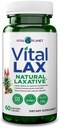 Elinvoima planeetta - Elinvoima Lax Natural Laksative Cleanse Supplement satunnaista ummetus, magnesiumhydroksidi, liukas jalava, Aloe, ja Triphala tukea Bowel Säännöllisyys 60 kapselia