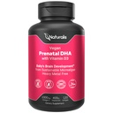 Naturalis Vegan Prenatal Full Specrum Omega-3 ... Algae DHA, EPA, DPA, D3-vitamiini & Active Folic L 5-MTHF...