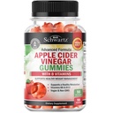 Omena siideri Viinietikka Gummies for Weight Loss - ACV Gummies with The Mother for Women & Men - Energy Boost Bloat Ruoansulatus- ja immuunituki - B12 B6 B 9 Folic Acid - Vegan Detox Cleanse -90Ct