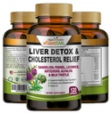 VITAMISAN Maksan puhdistus Detox täydentää maito Thistle-Fennel-Alfalfa-Vitavan B-artisokka-Dandelion juuri tuki miehet & naiset 120 Caps Detox Cleanse & Boost Immuune