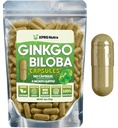 XPRS Nutra Ginkgo Biloba Kapselit - Gingko Biloba Kapseleita Kognition lisäravinteet - Vegaani Friendly Ginkoba Biloba - Immuniteetti Ginkgo Biloba Kapselit - 180 Count
