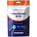 Vitamatic Hyaluronic Acid Powder 200mg - tukee terveitä kudokset ja nivelet - edistää nuorten terve iho - 100 gram