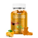 Glukosamiini Chondroitin Gummies - 3000MG Extra Strength Yhteinen tuki täydentää MSM & Elderberry, joustavuus, antioksidantti Immuuni tuki Gummy aikuisille, miehet & naiset - 90 Orange Gummies