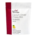 Bariatric Advantage Calcium Citrate Chewy Bites 500 mg - Erittäin imeytyvä & Digestable - D-vitamiini - Helposti pureskeltava kalsium Supplement - sitruunan maku - 90
