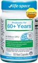 Life-Space Probiootti 60 vuotta, tukee suoliston immuniteetin ja terveyden, ruoansulatuskanavan Vitality, Bifidobacterium lactis, 30 miljardia PMY, Multi kanta - 60 kapselia