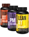 Burn-XT Thermogenic Fat Burner, Lean PM Nighttime Fat Burner & uniapu, Lean-XT Cofeine Free Fat Burner