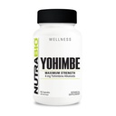 NutraBio Yohimbe Bark Extract Supplement miesten ja naisten, 4 mg, 90 Vihanneskapselit