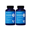 VitaMedica Bromelain & Quercetin Supplement - 500 mg Bromelain 250 mg Quercetin - 2400 GDU immuniteetin, nivelten tuki, tulehdus ja lihasten Recovery - 60 vegan kapselit - 30 Servings (2 pakkaus)