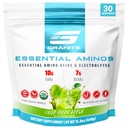 Graniitti Essential Amino Acids Powder, Green Apple Flavor, jossa 10g EAA ja 7g BCAAs, tukee lihasten Recovery & Growth, soijaton, gluteeniton (30 tarjoilua)