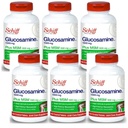 Schiff Glukosamiini 1500 mg Plus MSM ja hyaluronihappo, 150 tablettia - Joint Supplement (Pack of 6)