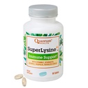 Quantum Health SuperLysine+ Advanced Formula Immuno Support Supplement Lysine 1500 mg, C-vitamiini Echinacea Licorice Bee Propolis & Odorless Valkosipuli Daily Wellness Blend naisten ja miesten - 90 tablettia