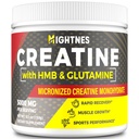 Creatine HMB, Creatine Powder for Men & Women, Micronized Creatine Monohydrate for Muscle Growth & Recovery and Increased Strength, Performance, Creatine HMB with Glutamiini, Gluteeniton, 30 tarjoilua