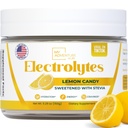 Zero Sokeri - sitruuna Candy Electrolytes Powder - Virkistävä Hydraation - Kofeiinitonta energiaa kaikki luonnolliset ainesosat - Vegaani, Keto & Paleo - Sokerittomia Electrolyyttejä Powder Drink Mix - 37 Tarjoukset