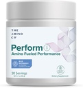 Amino CO. - Perform Pre Treenout Powder täydennysosa puhdasta EAA Aminohapot & Natural Flavor, Stevia makeutettu Preworkout Energy Boost miehille & naisille - Blue Raspberry (6.7 oz)