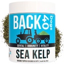 Organic Kelp Powder for Dogs, Kuivattu Sea Kelp Supplement for Kilpirauhasen toiminta, Hammashoito, Immunosupport, Digestion, Iho & Takki - Jodine Rich - Multivitamiinia kissoille ja koirille 16oz - valmistettu USA