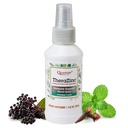 Quantum Health TheraZinc Oral Spray, Sinkki Immuuni tuki aikuisille ja lapsille, Tarjoaa kurkku helpotusta rauhoittava nestemäinen sinkki spray, 4 Oz.