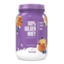Maxler 100% Golden Whey Protein - 24g proteiinia per tarjoilu - Premium Whey Protein Powder for Pre Post Treout - Fast- Absorbing Whey Concentrate, Isolate & Hydrolysate Blend - Mustikka Muffin 2 lb