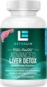 Liver Cleanse Detox & Repair PQQ + Inositol Formula, päivitetty V2.0 (ei maitoa Thistle Supplement ja artisokka ote), maksan terveys ja maksa Detox, uusi maksatuki