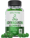 Atlantis Nutrition Ashwagandha Gummies - 1500 MG per Serving - edistää rauhallisuutta, parantaa mielialaa, parantaa energiatasoja ja vahvistaa immuunijärjestelmää - muotoiltu D-vitamiinin ja sinkki - Vegan 60 Count