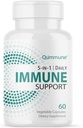 5-in-1 Immuuni Advanced tuki Quercetin Phytosome, Sinkki, C-vitamiini, D3, K2 - Immuniteetti ja allergia täydentää aktivoitu Quercetin - 60 Veg Caps