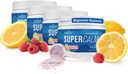Nello Supercalm Drink Mix - Ashwagandha KSM 66, Magnesium Glycinate, L-Theanine, D3-vitamiini - Ashwagandha juuriuute, magnesium & L-Theanine Supplement - 30 Servings - 4 pakkaus