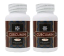 2-pakkaus Curcumin Longvida (500 mg, 60 kapselia)