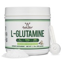 L Glutamiinijauhe 1.1lbs (100 tarjoilua 5 gramman jokaiselle - kolmannen osapuolen testaama L-glutamiinijauhe) Makuton, Keto, Vegaani ystävällinen (kanssa Scoop) kuntoilu ja Gut Health Double Wood