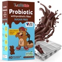 NumVs Probiootit lapsille prebioottikuitua sokeritonta Chewable lisäravinteet - Ruokavalion täydentää Chewables for digestive Health - Toddlers, lapset & Teens 60 Count