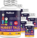 NuBest Tall 10+ Premium Bone Strength Formula, parannettu immuniteetti ja yleinen terveys yli 10 vuotta kalsiumin, D3-vitamiinin, K2-vitamiinin ja monivitamiinien .