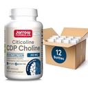 Jarow Formula Citicoline CDP Choline 250 MG, CDP koliini täydentää tukee aivojen terveys, suorituskyky ja muisti, 60 kapselia, jopa 60 päivän tarjonta (paketti 12)