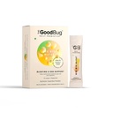 Prebiootti + Probiootti Gut Health Bloating Relief for Men & Women - auttaa kaasua, turvotusta ja ruoansulatusta - parantaa immuniteettia piparmintun ja inuliinin kanssa, Synbioottikuitujauhe, 2,5 bn PMY - 30 päivän pakkaus