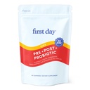 First Day Kids Probiootti Gummies - 3 in 1 Probiootit lapsille + Prebiootti & Postbiootti - Prebiootit & Probiootit digestiivisen terveyden ja immuuni-tuki Vegaani, Gluteeniton, 30 päivän toimitus