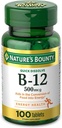 Luonto. Bounty-vitamiini B-12 500 mikrog, 100 mikrog (pakkaus 2)