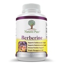 Yksinkertaisesti Natures Pure Premium Berberine HCl 500 mg - 120 kapselia - Kardiovaskulaarinen ruoansulatuskanavan immuunituki - Kromi kaneli