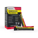 BODi Energize Pre Treenout Powder - Beta- Alanine, Quercetin & Low- Dose Kofeiini Formula energia & Focus, lisätä energiaa ja kestävyyttä täydentää, hedelmäpunch, 20 tikkua