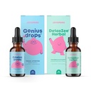 JoySpring Genius Drops & DetoxZee Herbal Bundle 