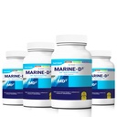 Marine D3 Omega 3 Calamari Ecklonia Cava DHA (4 purkkia - 240 kapselia)