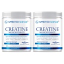 Hyväksytty Science Creatine Monohydraatti Powder BioPerine - harjoitus tuki - 120 tarjoilua - 5g per Serving - makuton - pakkaus 2 - ei-GMO, Vegaani