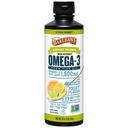 Barlean's Citrus Sorbet High Potency Omega 3 Fish Oil Liquid Supplement, 1500mg EPA & DHA Fatty Acid, Smoothie Flavored & Bröpless for Brain, Joint, & Heart Health, 16 oz