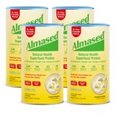 Almased Vanilla Meal Replacement Shake - Matala-Glycemic High Plant Base Protein Powder- Nutritional Weight Health Support Supplement - Vanilla Flavor - 17,6 oz (1.1 Pound (4 Pack))