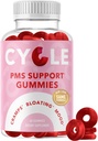 PMS Relief Gummies ... Hormonitasapaino, turvotus, Hormonaalinen akne & Mood Swing Tuki Vitamiineja naisille