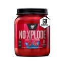 BSN N.O.-XPLODE Pre Treenout Powder, Energy Supplement for Men and Women with Creatine and Beta-Alanine, Flavor: Blue Raz, 60 Tarjoilua