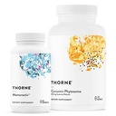 THORNE - Curcumin Phytosome Pitkäkestoinen julkaisu (120 kapselia) & Memoractiv (60 kapselia) Bundle - Tuet Yhteinen terveys, Lihasterveys & terve ikääntyminen - Maitotuotteeton, soijaton, Gluteeniton