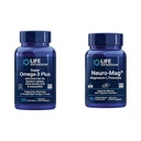 Life Extension Super Omega-3 Plus EPA/DHA Fish Oil, Seesamin Lignans & Neuro- Mag Magnesium L-treonaatti