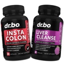 Colon Cleanser Detox & Liver Cleanse - 15 päivän Colon Cleanse pillereitä & Liver Detox Tuki täydentää Maito Thistle Voikukka - Bowel Movement Lisäravinteet suoliston vatsan turvotus Gut Body Flush