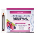 NatureWise Hydrolysed Liquid Collagen for Women & Men 4000mg - Suuri imeytyminen, tyyppi 1 & 3 Peptides with Biotina + C-vitamiini + B-vitamiini Complex & Hyaluronic Acid -Mixed Berry - 10 Putket[10 päivän toimitus]