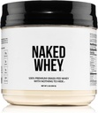 NAKED Whey 1Lb - Vain 1 Ainesosa, Grass Fed Whey Protein Powder, Denaturoimaton, Ei Gmos, Ei soijaa, Gluteeniton, Stimulate kasvu, parantaa Recovery - 15 Tarjoukset