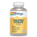 Solaray kalsiumsitraatti 1000 mg - kelated kalsium täydentää - tukee luun vahvuus ja terveet hampaat - Helppo kaivaa - 60 päivän takuu, vegaaninen - 30 tarjoiluja, 120 VegCaps
